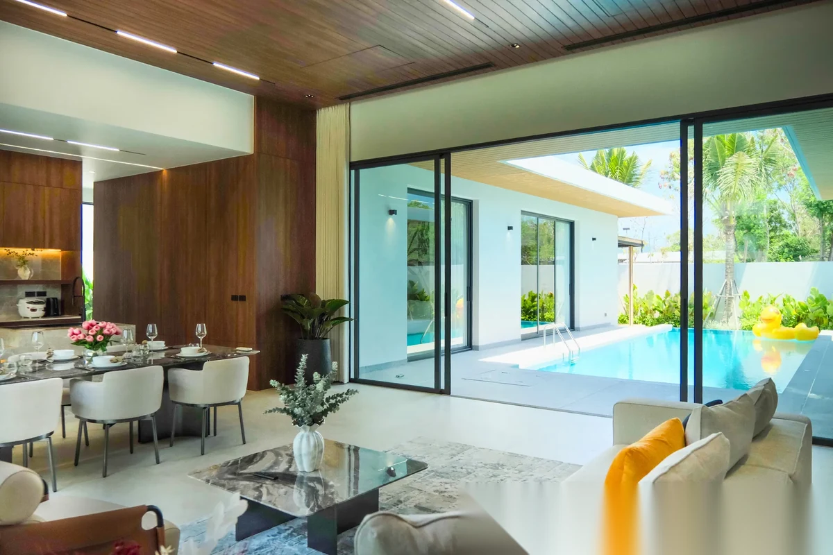 4 Bedroom Villa for rent at Star Silas Villa complex · Chalong · Pool View — photo 5