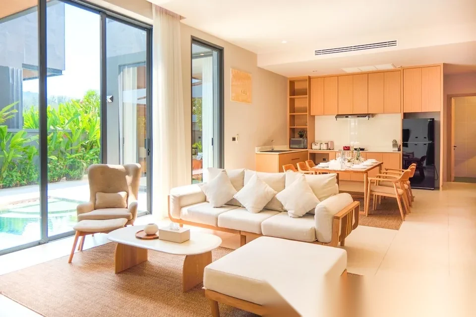 Вилла 3BR в комплексе Longone Villa · Чалонг · Вид на бассейн — фото 7
