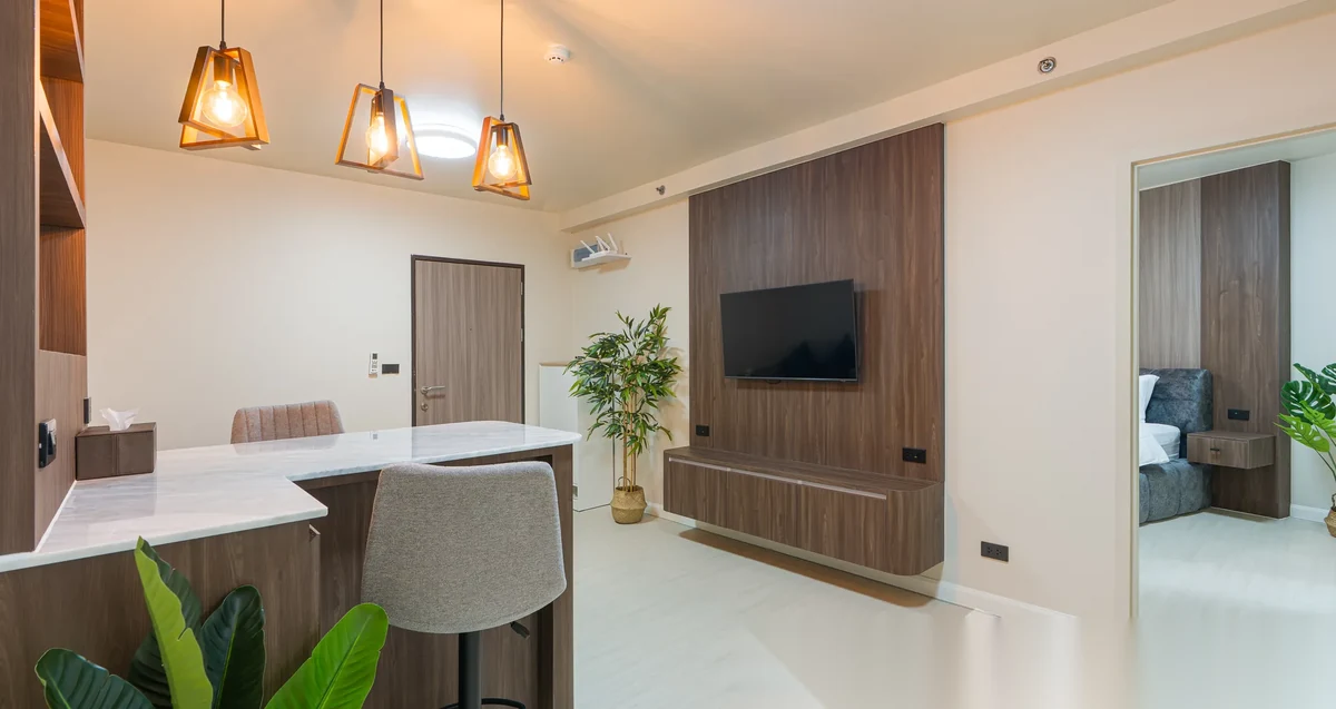 1 Bedroom Apartment for rent at Supalai Park at Downtown Phuket complex · Phuket Town · Garden View — photo 2