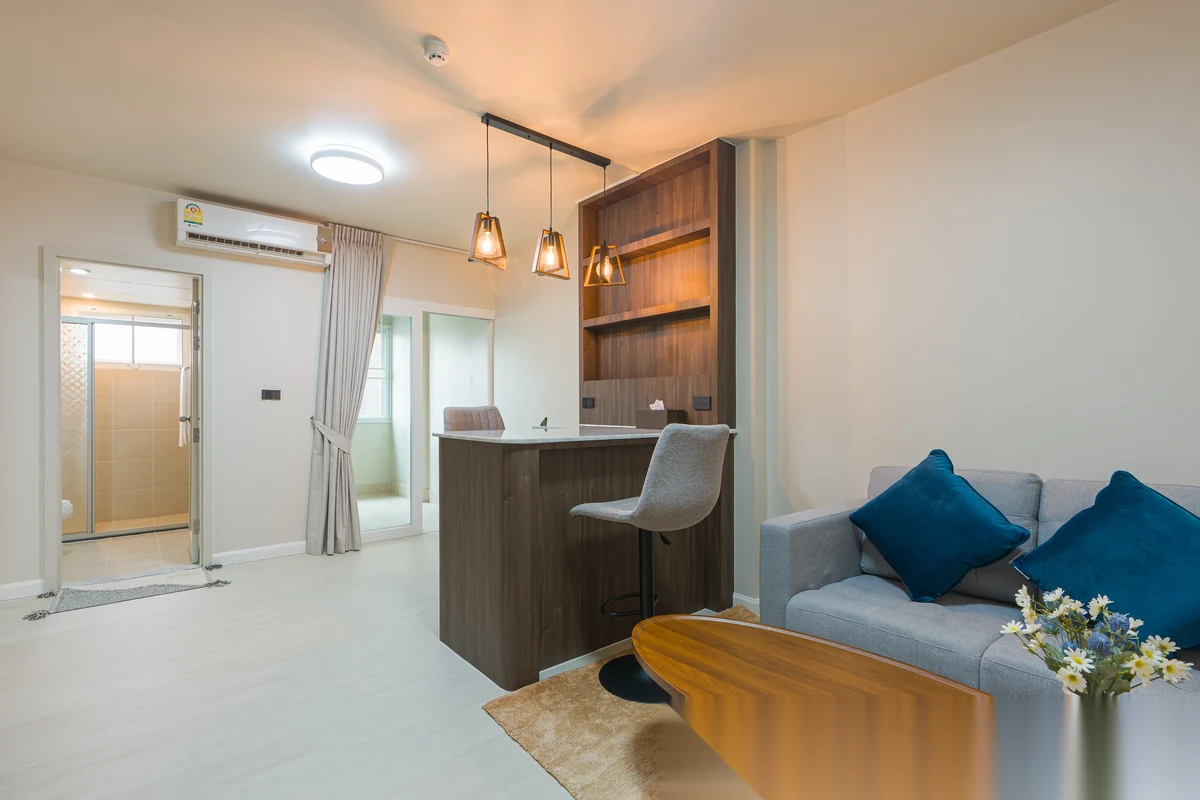 1 Bedroom Apartment for rent at Supalai Park at Downtown Phuket complex · Phuket Town · Garden View — photo 3