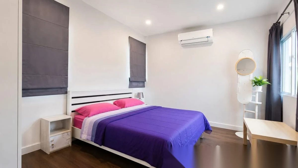 Дом 4BR в комплексе Saransiri Kohkaew · Ко Каео · Вид на бассейн — фото 9