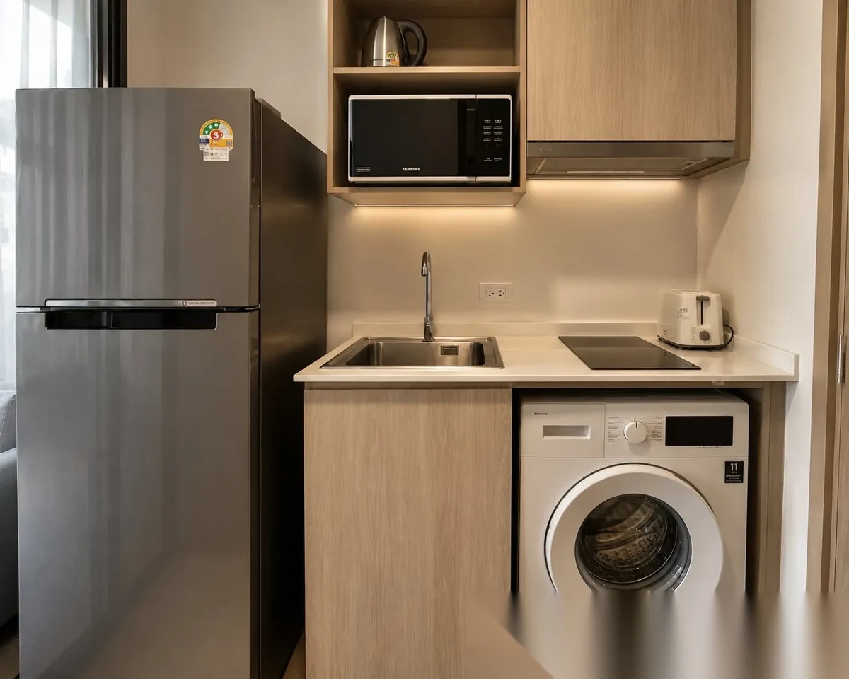 1 Bedroom Apartment for rent at THE BASE Bukit complex · Wichit · Garden View — photo 4