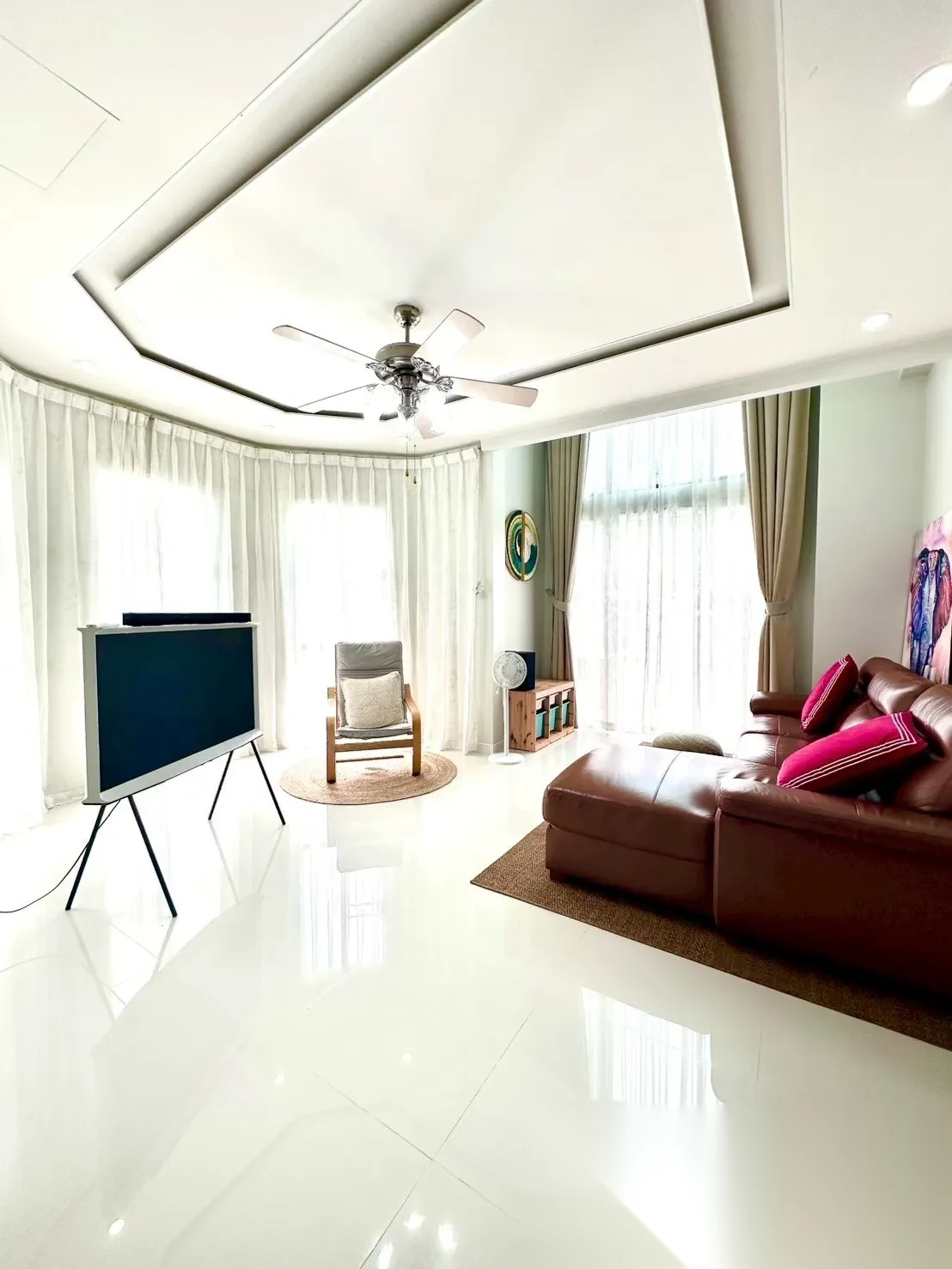 4 Bedroom House for rent at Supicha Sino Kohkaew 8 complex · Ko Kaeo · Garden View — photo 3