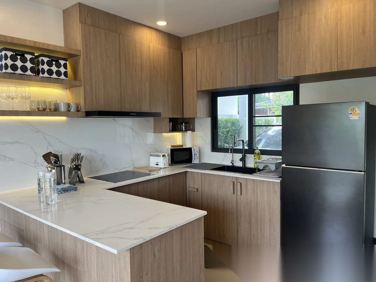 Вилла 2BR в комплексе Verdi · Си Сунтон · Вид на бассейн — фото 4