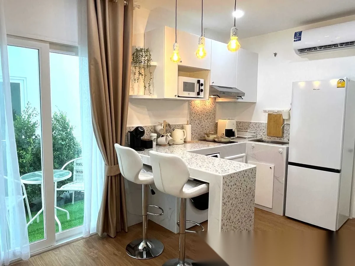 2 Bedroom Townhouse for rent at Smileville X2 Bang Jo complex · Si Sunthon · Garden View — photo 3
