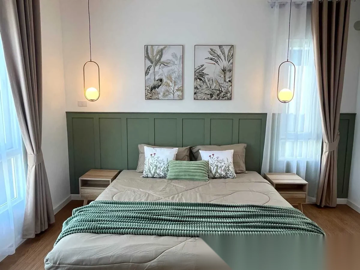 2 Bedroom Townhouse for rent at Smileville X2 Bang Jo complex · Si Sunthon · Garden View — photo 12