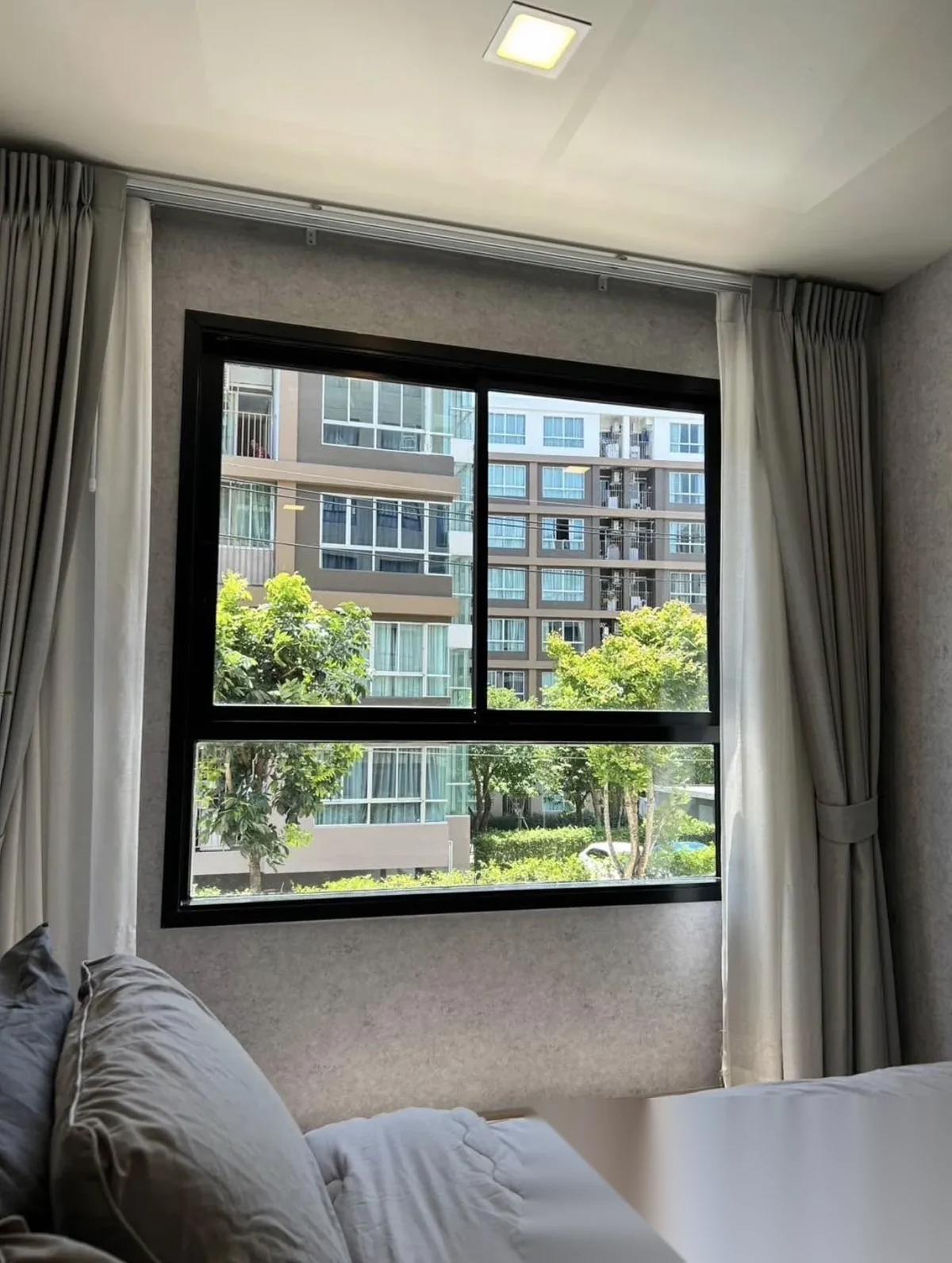 Апартаменты студия в ЖК Dcondo Reef Phuket · Кату · Вид на бассейн — фото 4