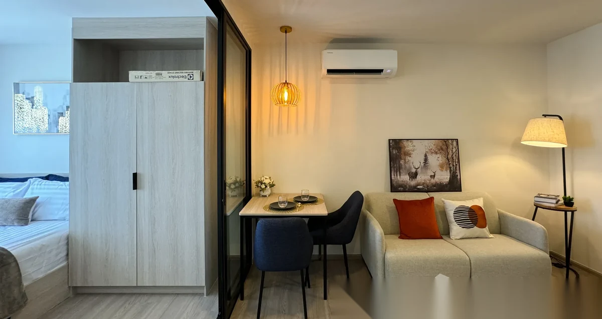 1 Bedroom Apartment for rent at Dcondo Reef Phuket complex · Kathu · Lake View — photo 2