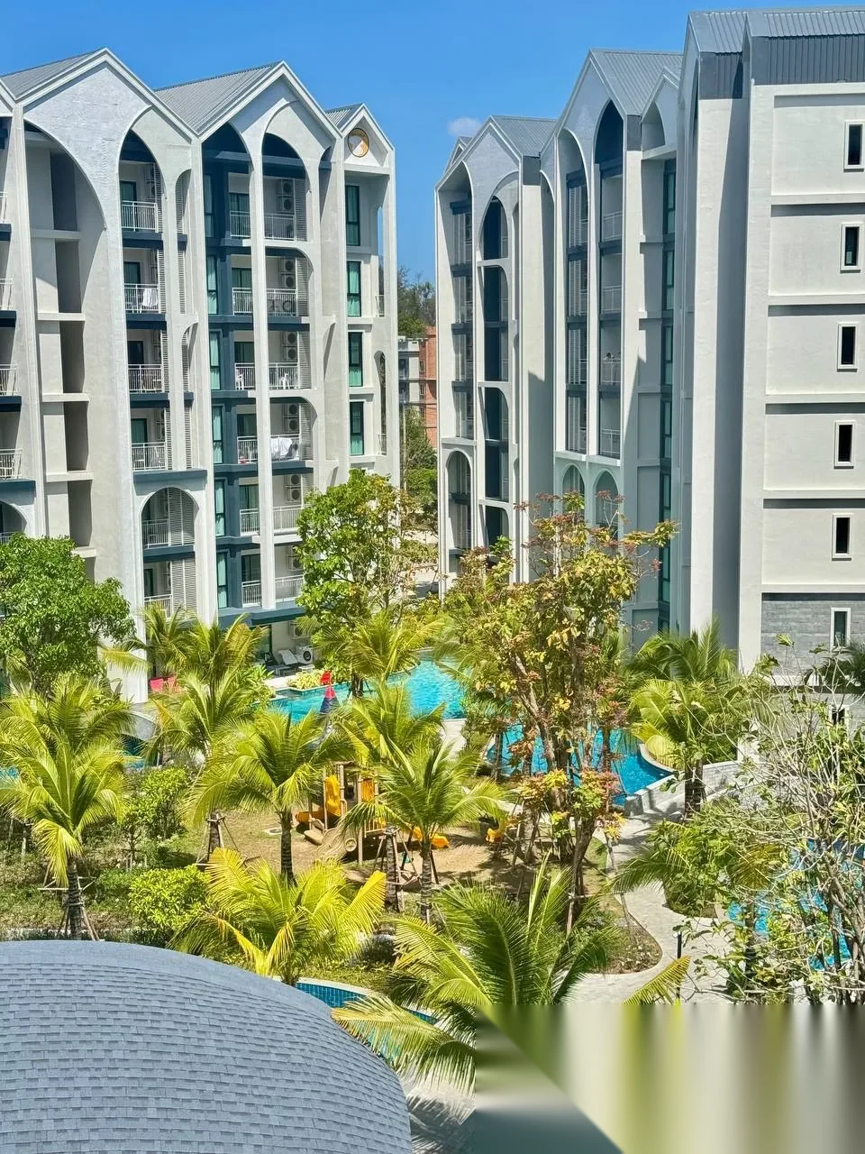 1 Bedroom Apartment for sale at The Title Halo 1 complex · Sakhu · Pool View — photo 11