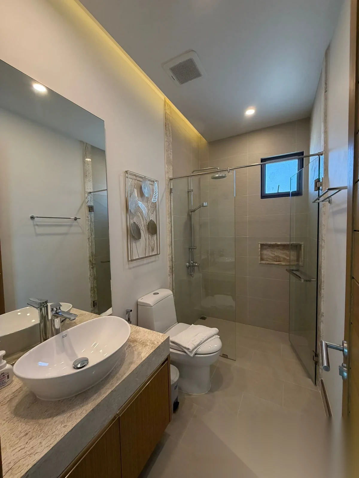 Вилла 4BR в комплексе Ameen House · Си Сунтон · Вид на бассейн — фото 7
