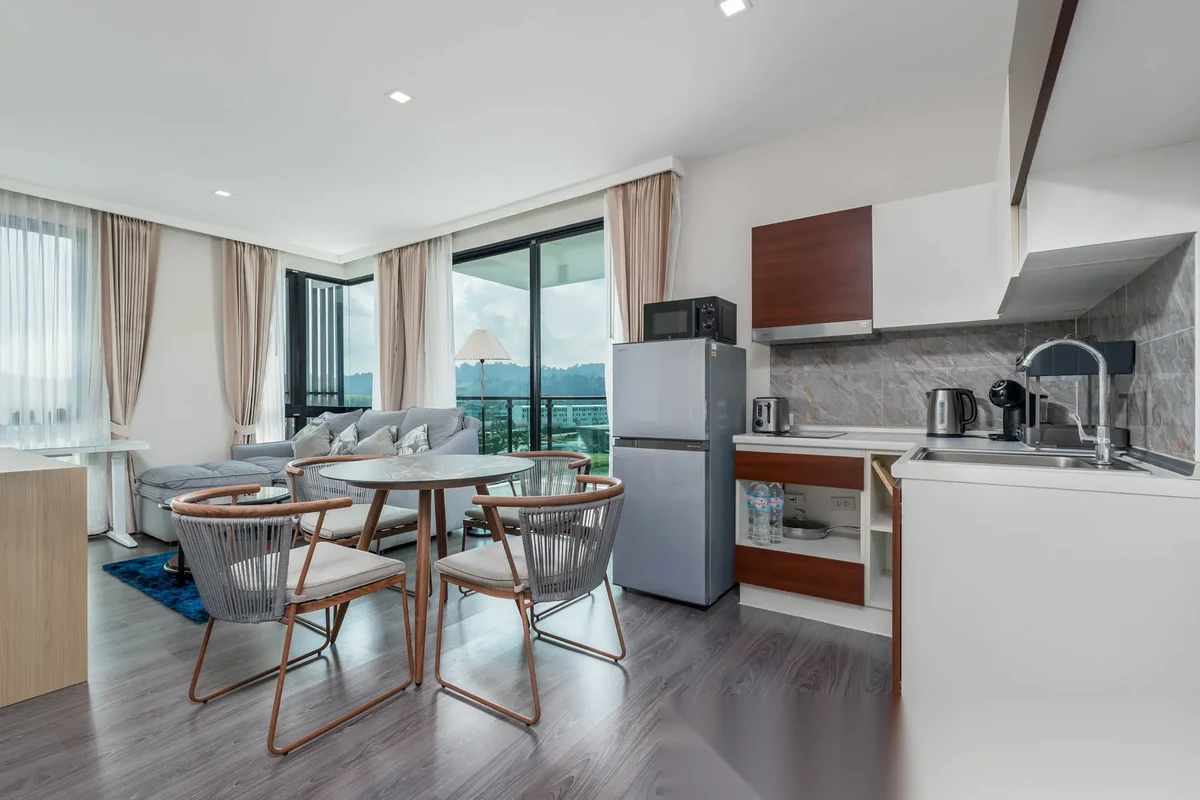 2 Bedroom Apartment for rent at Royal Lee The Terminal Phuket complex · Sakhu · Lake View — photo 2