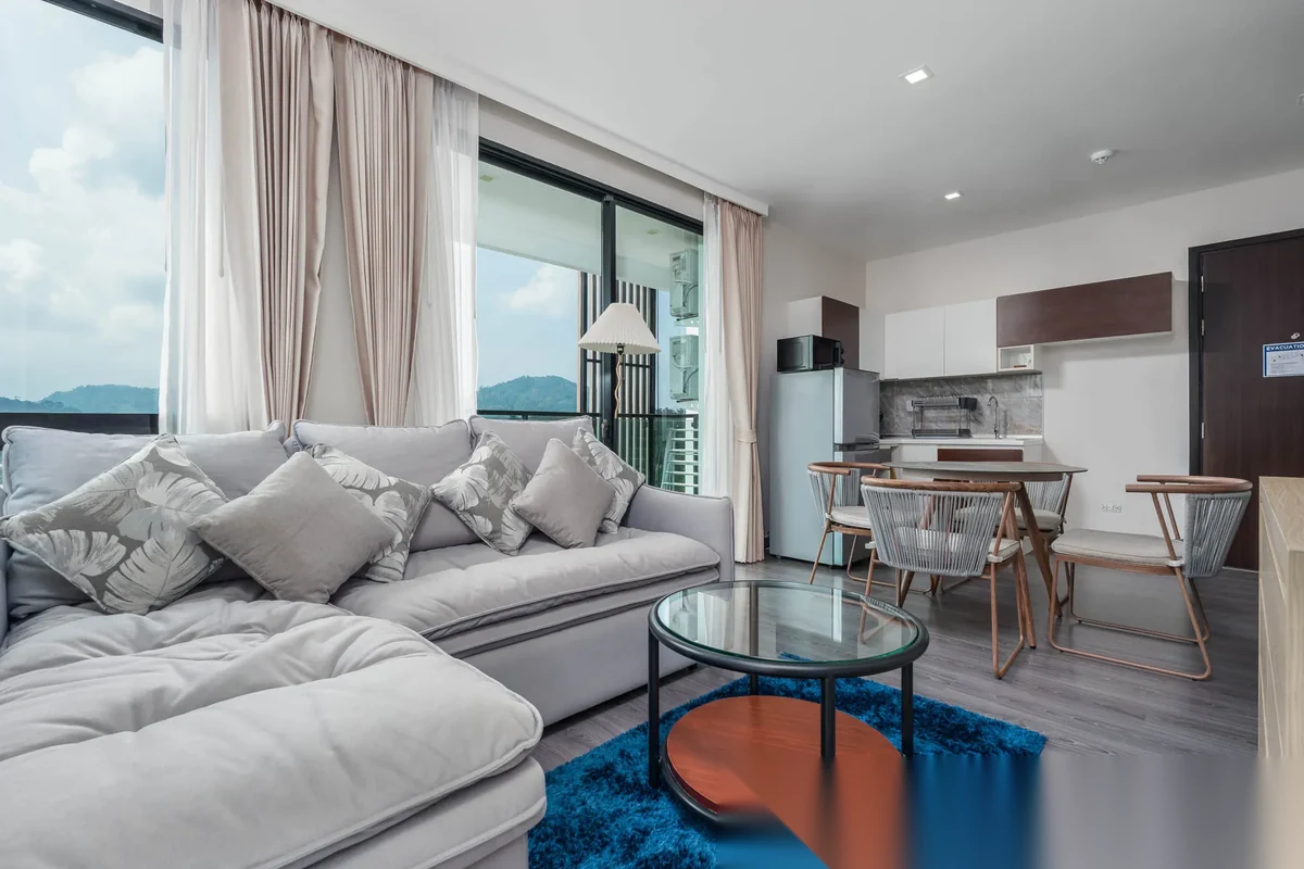 2 Bedroom Apartment for rent at Royal Lee The Terminal Phuket complex · Sakhu · Lake View — photo 4