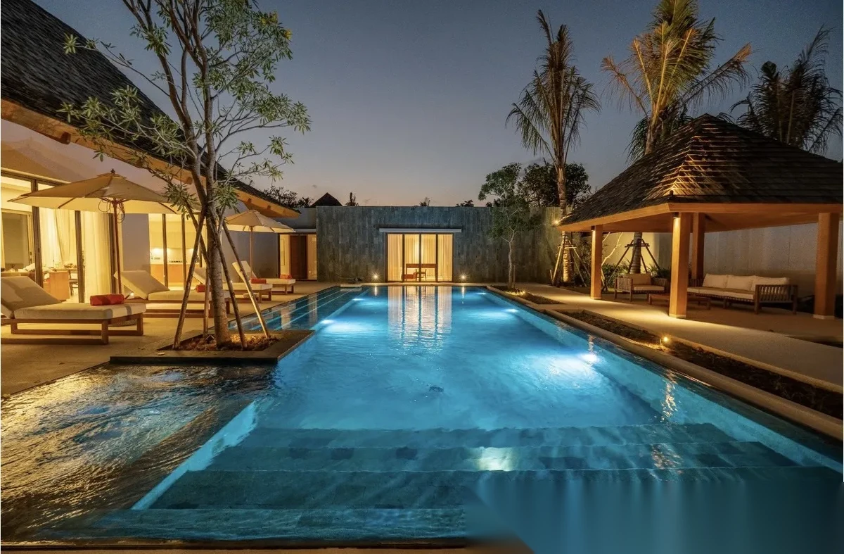 4 Bedroom Villa for rent at Anchan Tropicana complex · Thep Krasattri · Pool View — photo 11