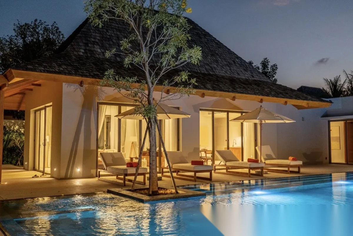 4 Bedroom Villa for rent at Anchan Tropicana complex · Thep Krasattri · Pool View — photo 12
