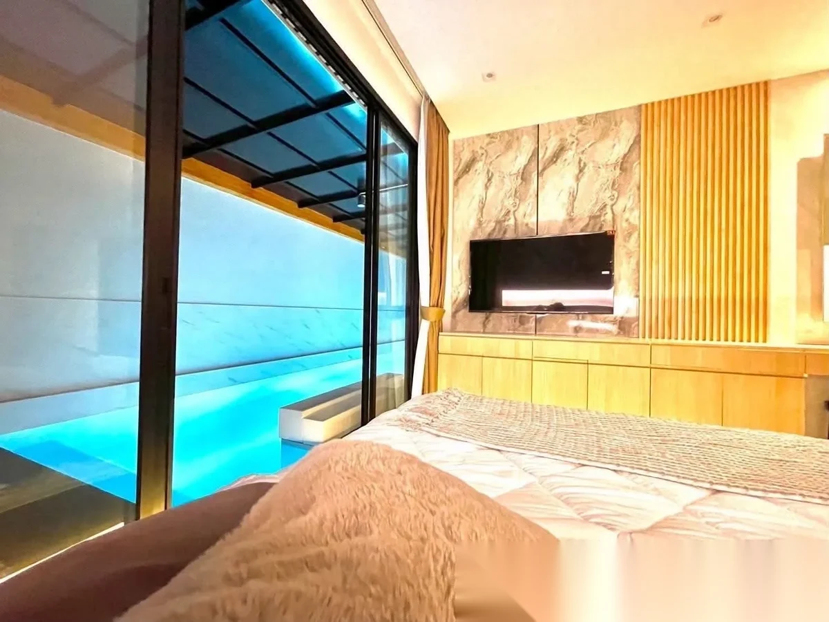 4 Bedroom Villa for rent at Baan Promphun Paklok complex · Pa Khlok · Pool View — photo 7