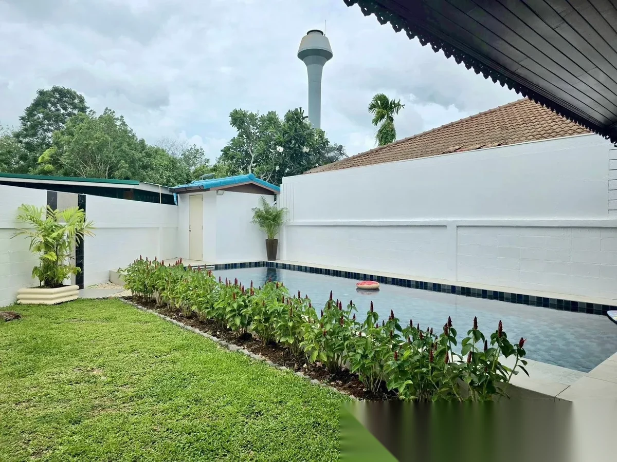 3 Bedroom Villa for rent at Palm Garden Pa Khlok complex · Pa Khlok · Pool View — photo 6
