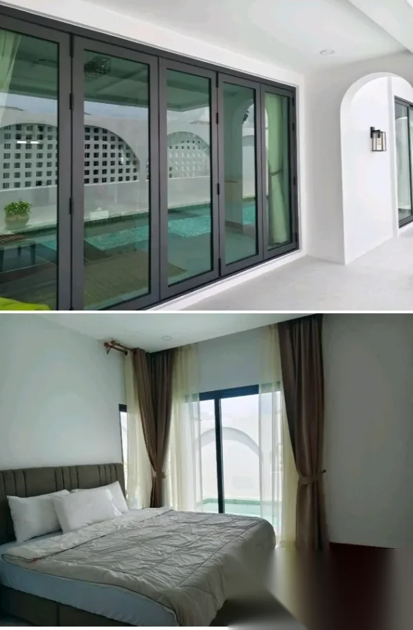 Вилла 3BR в комплексе Bhuvana Villa · Теп Красаттри · Вид на бассейн — фото 3