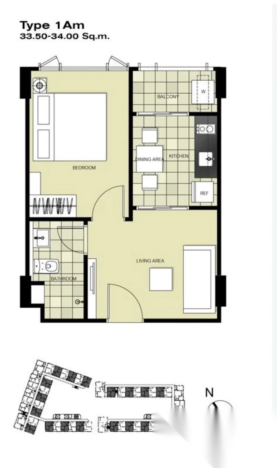 1 Bedroom Apartment for sale at The Base Downtown complex · Wichit · Pool Access — photo 13