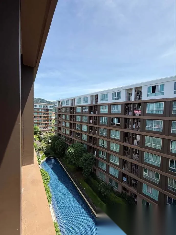 Studio Apartment for rent at D Condo Creek complex · Kathu · Pool View — photo 9