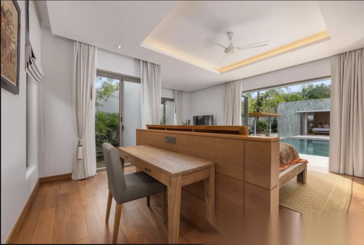 3 Bedroom Villa for rent at Anchan Tropicana complex · Thep Krasattri · Pool View — photo 7