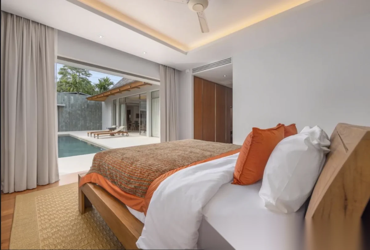 3 Bedroom Villa for rent at Anchan Tropicana complex · Thep Krasattri · Pool View — photo 8