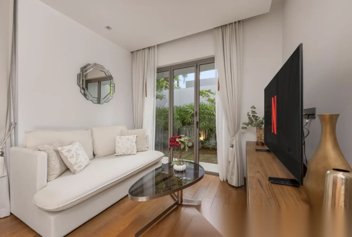 3 Bedroom Villa for rent at Anchan Tropicana complex · Thep Krasattri · Pool View — photo 9