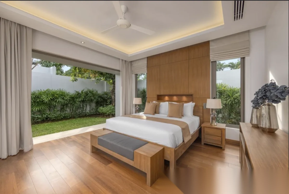 3 Bedroom Villa for rent at Anchan Tropicana complex · Thep Krasattri · Pool View — photo 11