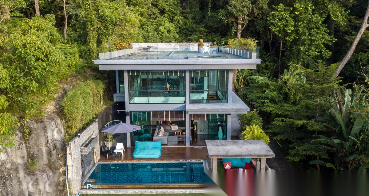 4 Bedroom Villa for rent at Natural Touch Villas complex · Kamala · Sea View — photo 2