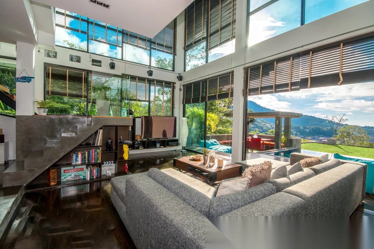 4 Bedroom Villa for rent at Natural Touch Villas complex · Kamala · Sea View — photo 3