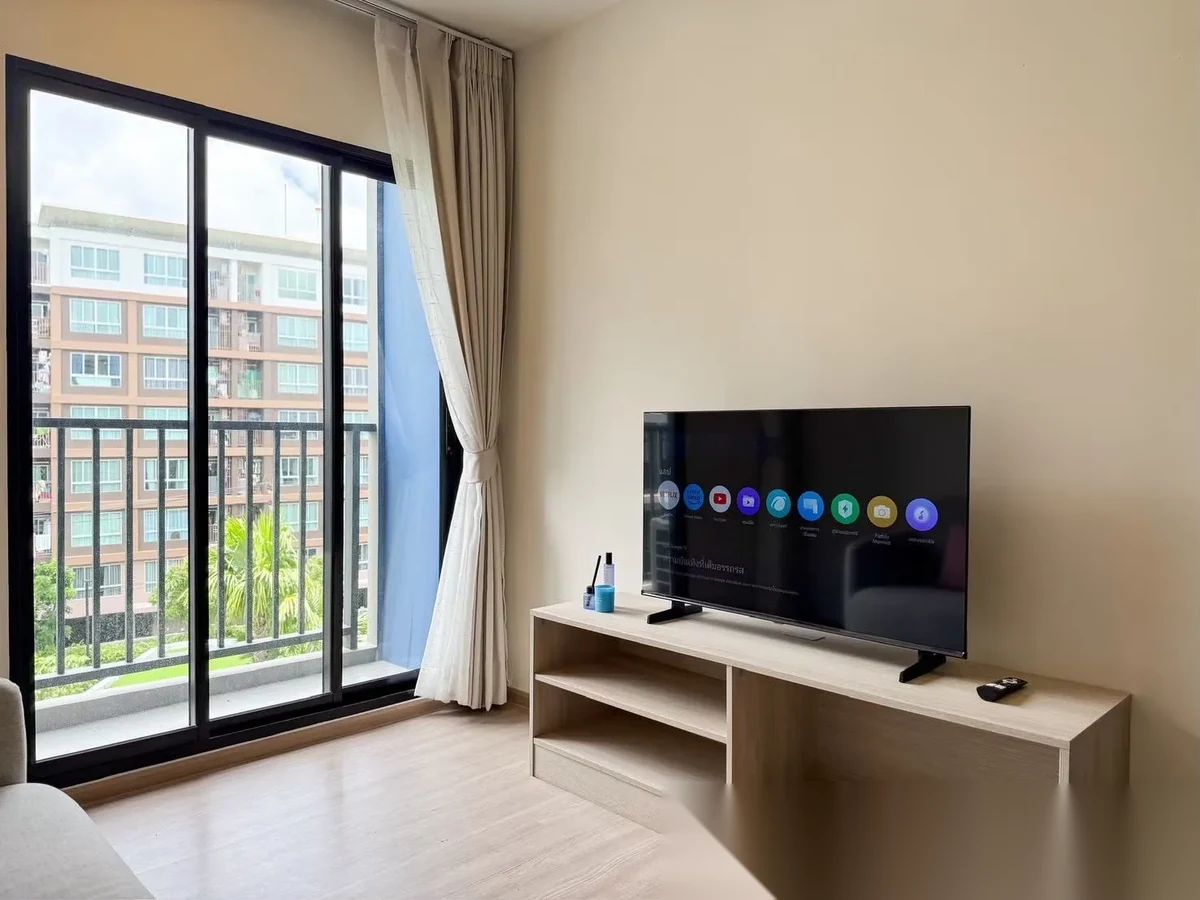 Апартаменты 2BR в ЖК Dcondo Reef Phuket · Кату · Вид в сад — фото 9