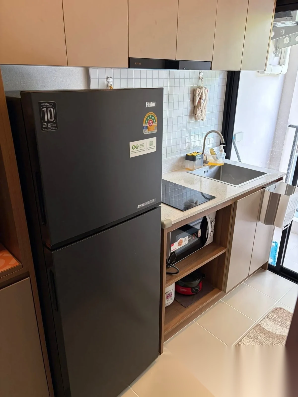 1 Bedroom Apartment for rent at The Cust Condo complex · Phuket Town · Garden View — photo 6