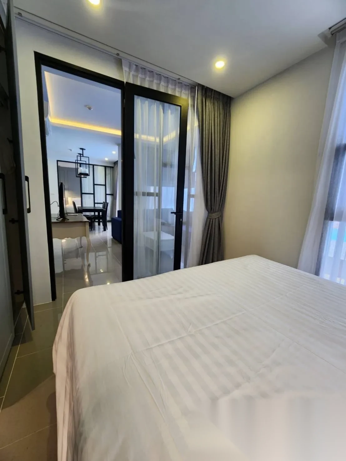 2 Bedroom Apartment for rent at Palmyrah Surin Beach Residence complex · Choeng Thale · Pool View — photo 4