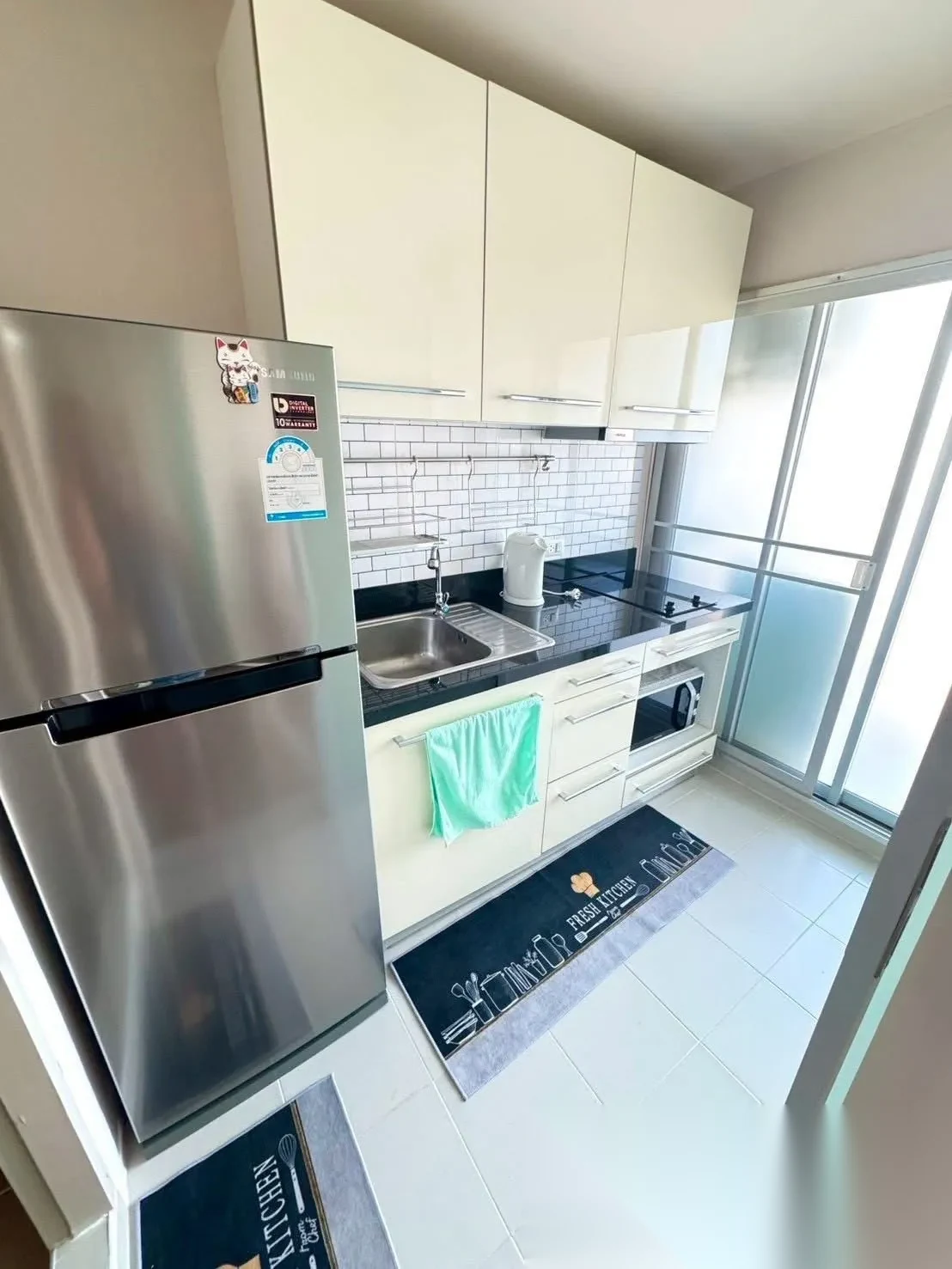 Апартаменты студия в ЖК D Condo Creek · Кату · Вид на бассейн — фото 10
