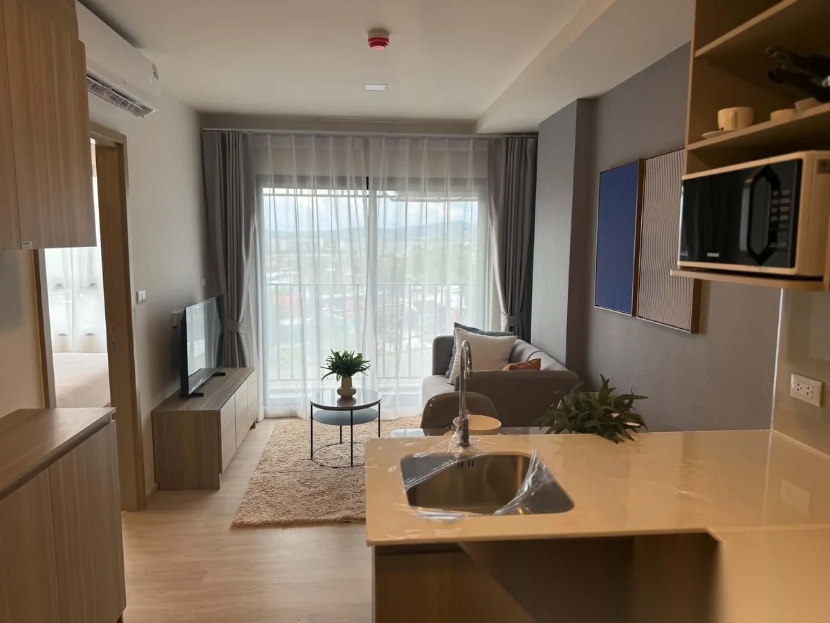 1 Bedroom Apartment for rent at The Base Cherngtalay complex · Choeng Thale · Garden View — photo 7