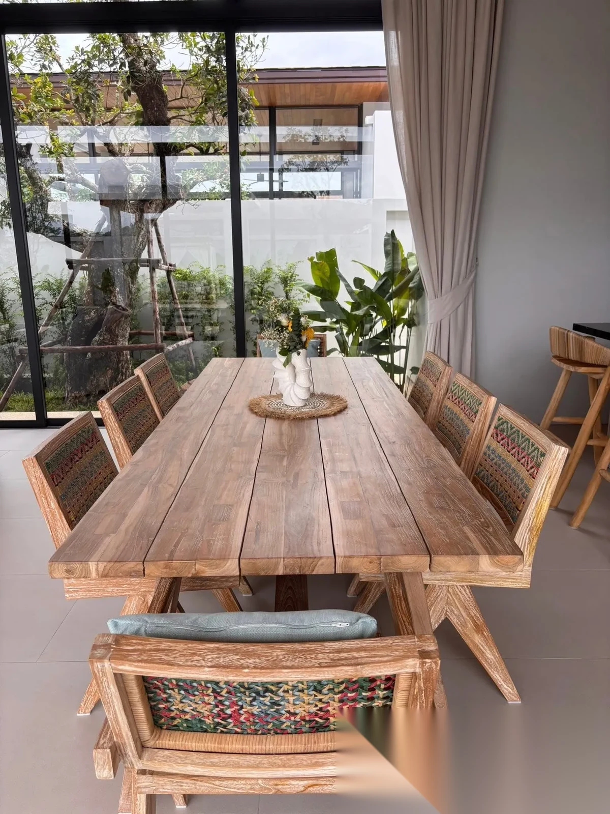 Вилла 3BR в комплексе Botanica Zen · Теп Красаттри · Вид на бассейн — фото 2