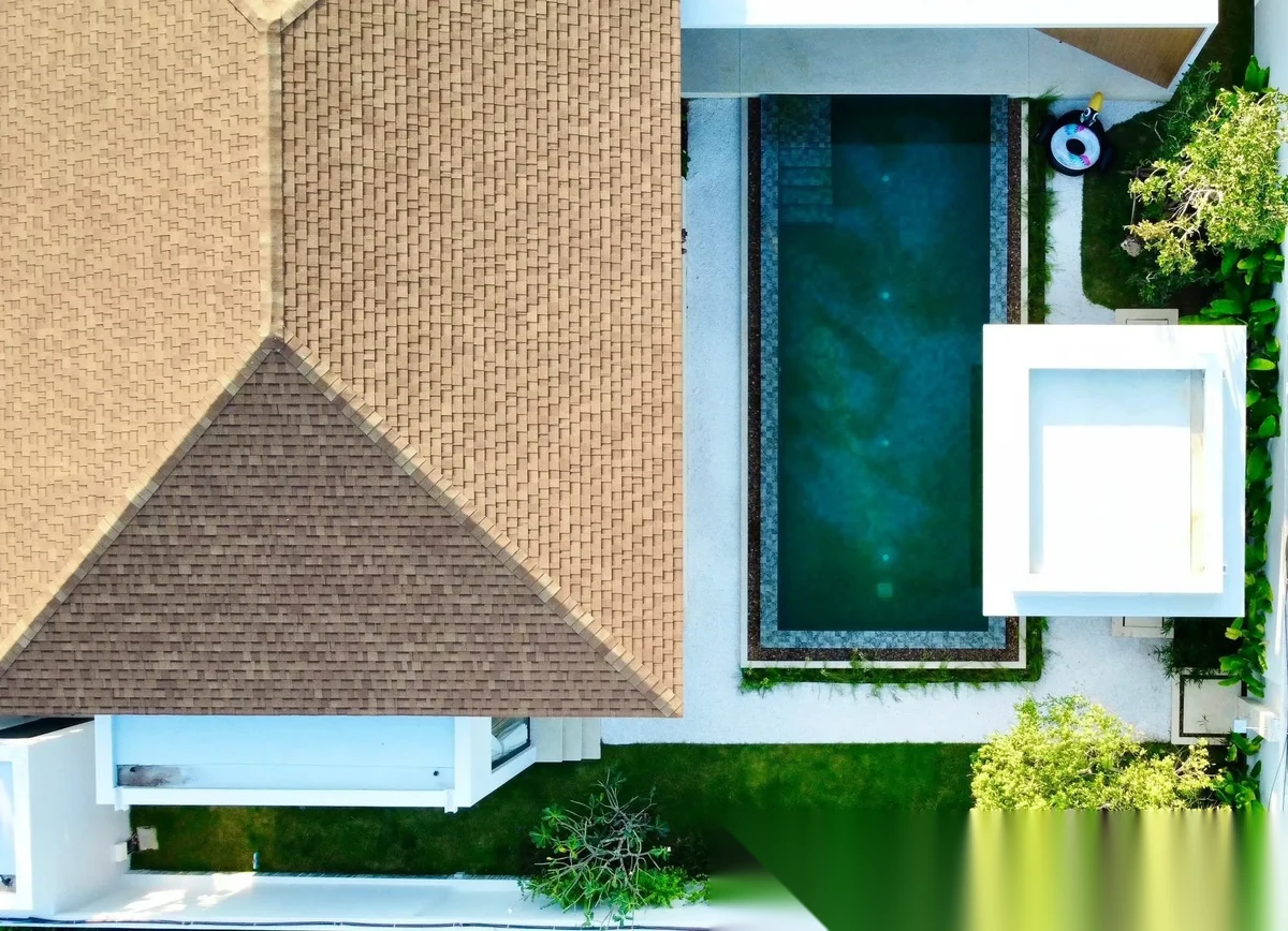 Вилла 3BR в комплексе Botanica Zen · Теп Красаттри · Вид на бассейн — фото 7