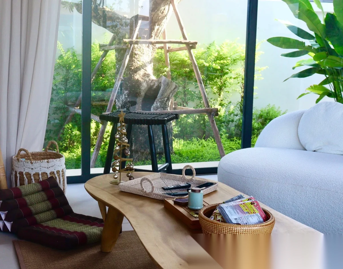 Вилла 3BR в комплексе Botanica Zen · Теп Красаттри · Вид на бассейн — фото 9