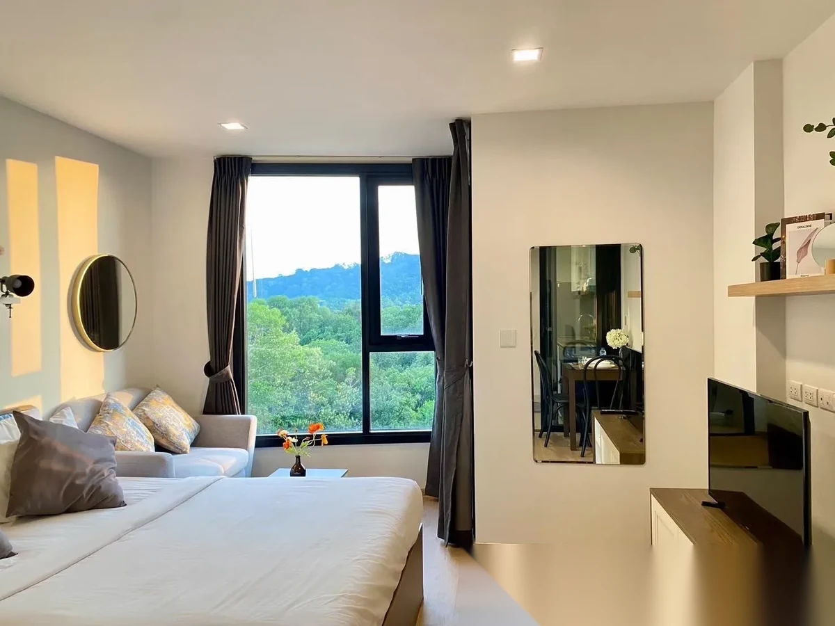 Studio Apartment for rent at THE BASE Central Phuket complex · Wichit · Pool Access — photo 2