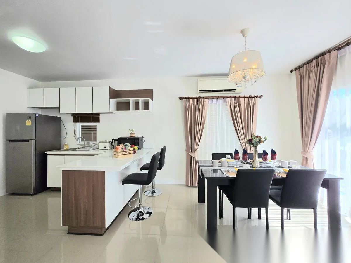 3 Bedroom House for rent at Habitia Kohkaew Phuket complex · Ko Kaeo — photo 4