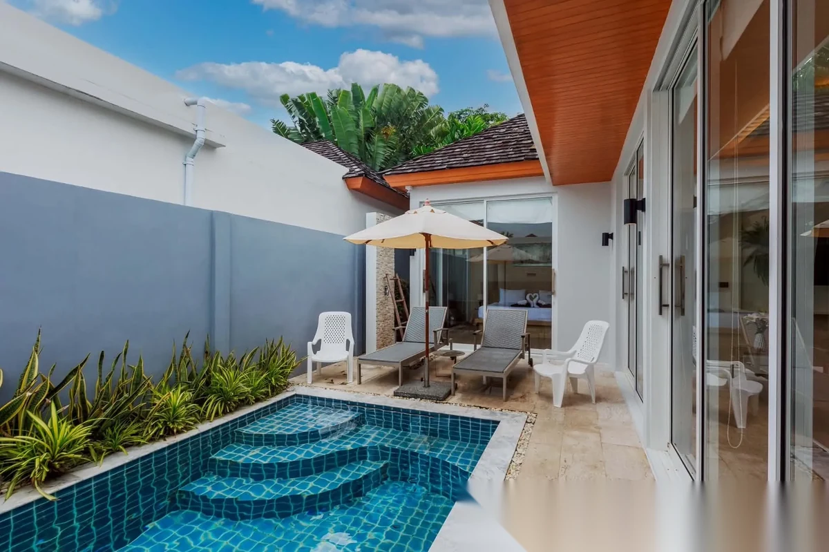 2 Bedroom Villa for rent at The Signature Villas Naiharn complex · Rawai · Pool Access — photo 5