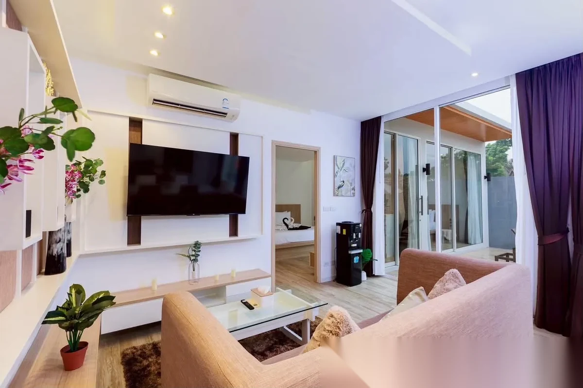 3 Bedroom Villa for rent at The Signature Villas Naiharn complex · Rawai · Pool Access — photo 3