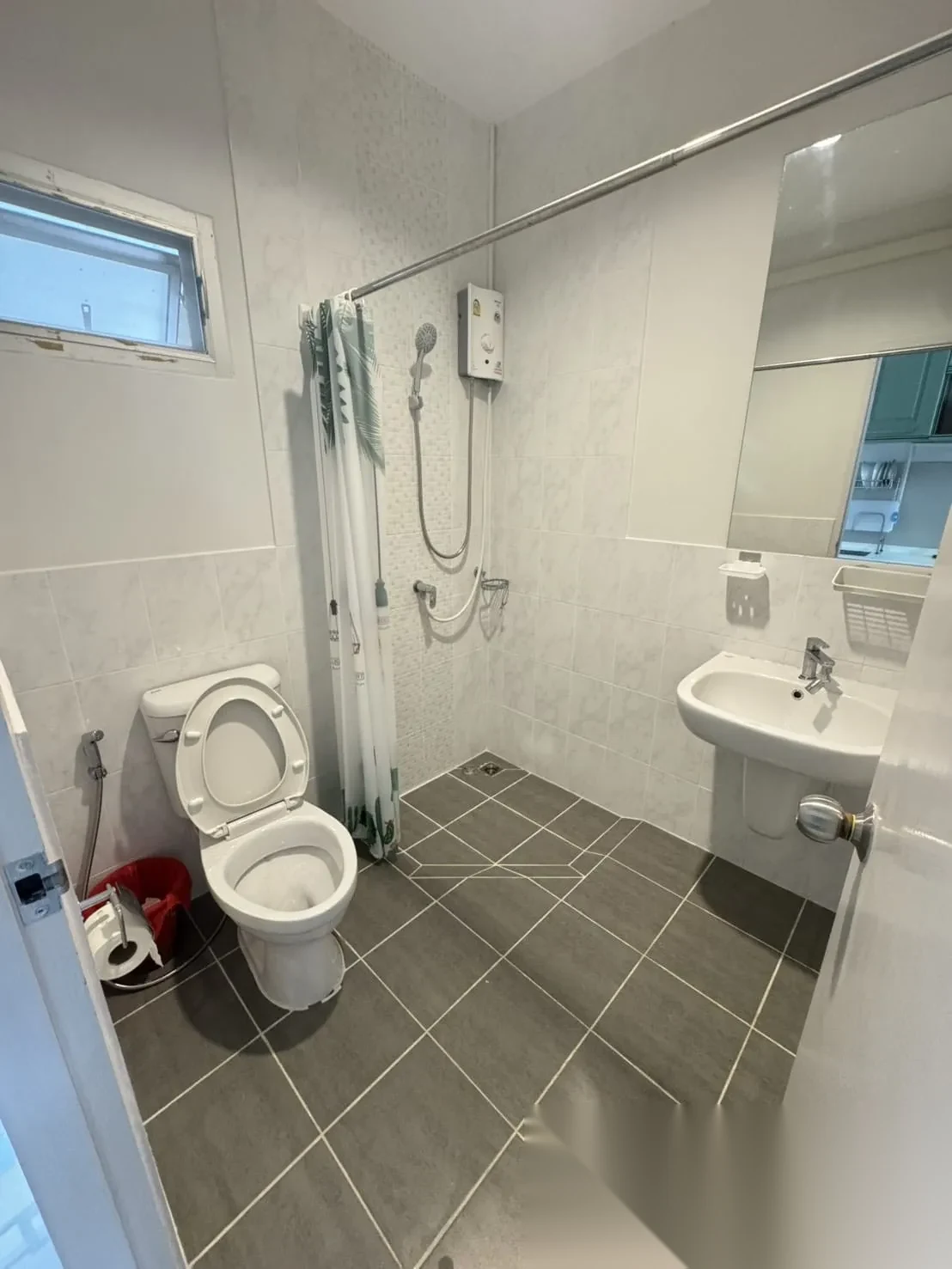2 Bedroom House for rent at Garden Place Village complex · Thep Krasattri · Garden View — photo 10