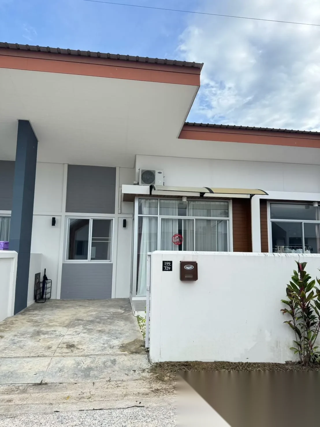 2 Bedroom House for rent at Garden Place Village complex · Thep Krasattri · Garden View — photo 11