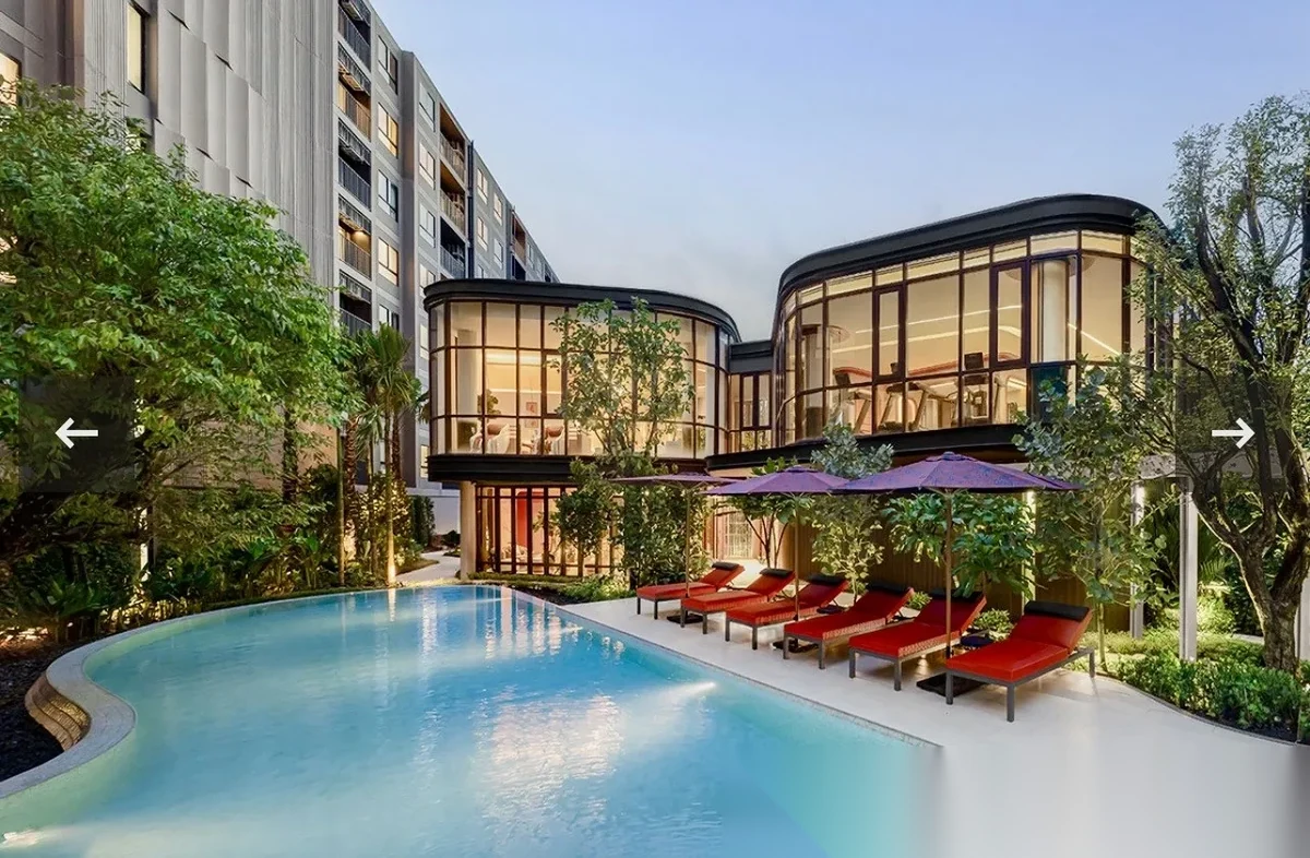 2 Bedroom Apartment for rent at The Base Cherngtalay complex · Choeng Thale · Pool View — photo 2