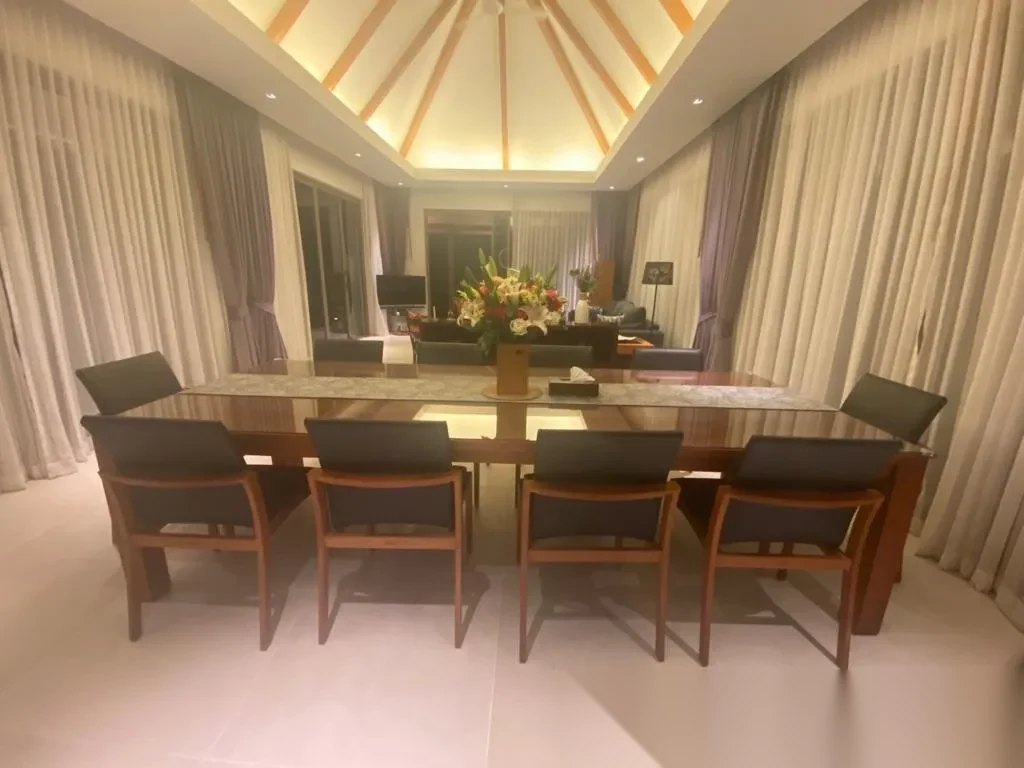 4 Bedroom Villa for rent at Anchan Lagoon complex · Thep Krasattri · Garden View — photo 9