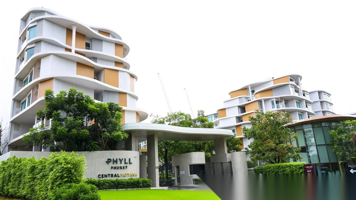 Апартаменты 1BR в ЖК Phyll Phuket by Central Pattana · Вичит · Вид в сад — фото 8