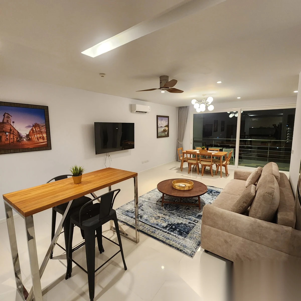 1 Bedroom Penthouse for rent at Kathu Golf Condo complex · Kathu · Lake View — photo 6