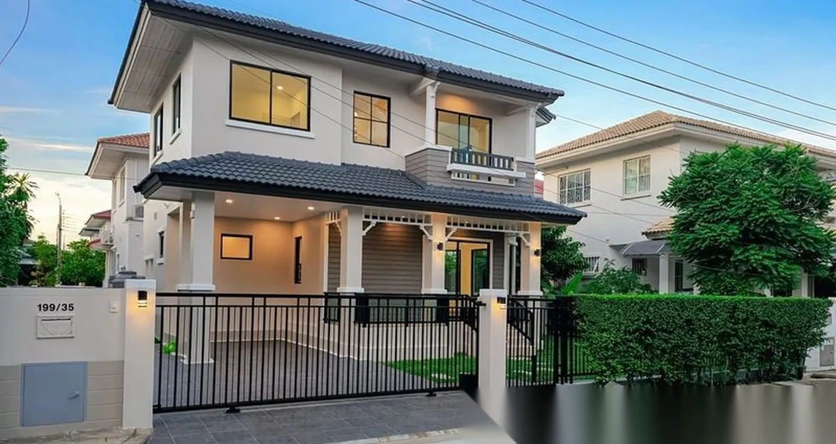 Дом 3BR в комплексе The Rich Villas Laemhin · Ко Каео · Вид на озеро — превью PDF