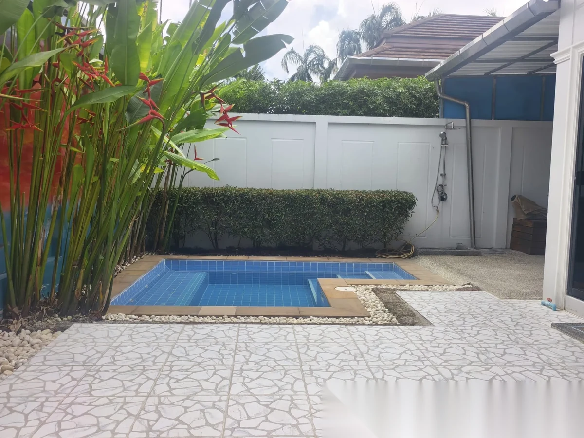 3 Bedroom Villa for rent at Ananda Villa complex · Chalong · Pool View — photo 4