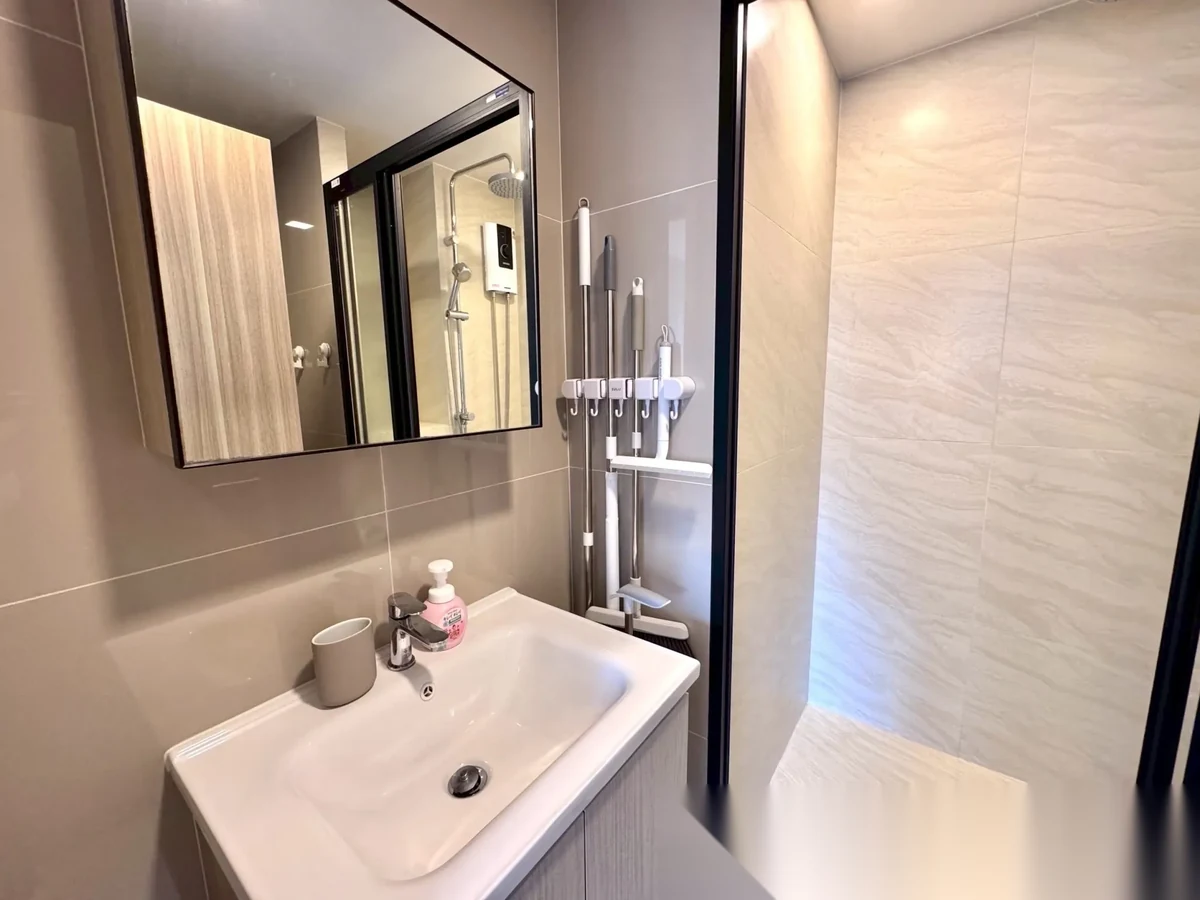 Studio Apartment for rent at The Base Rise complex · Wichit · Pool View — photo 4